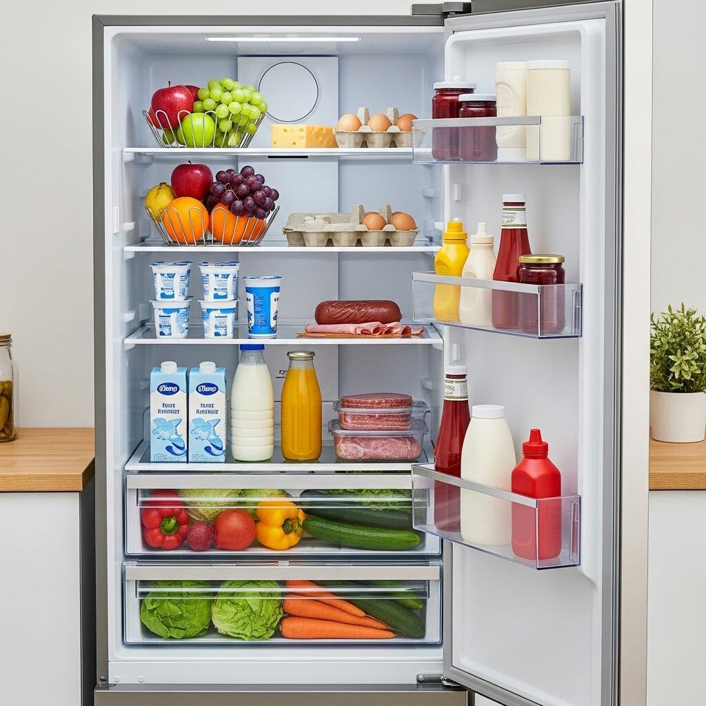 Что и где лучше хранить в холодильнике