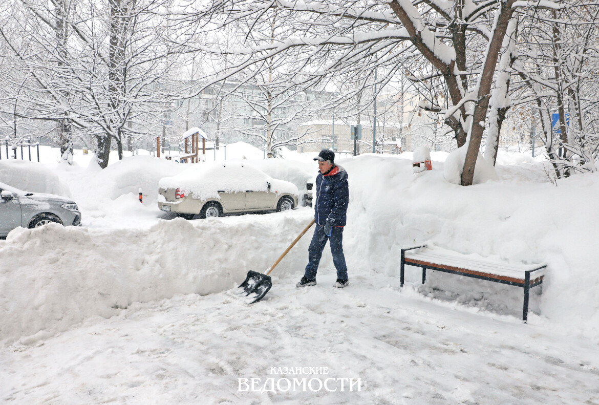 В Казани ужесточат контроль за уборкой снега
