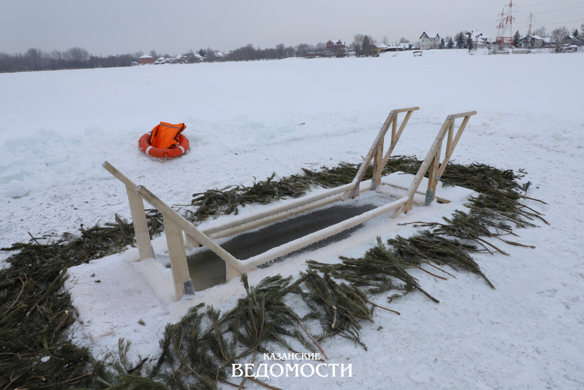 В Татарстане организовали 108 официальных мест для крещенских купаний