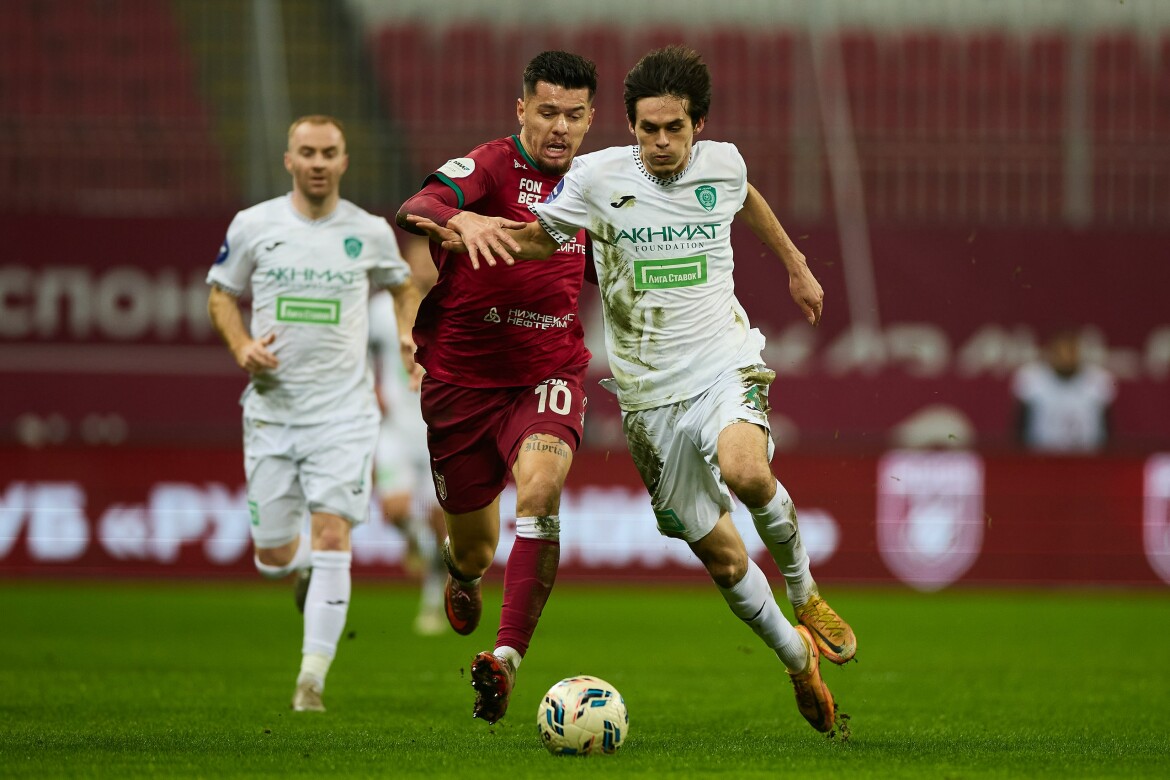 «Рубин» прервал серию без голов и одолел «Ахмат»