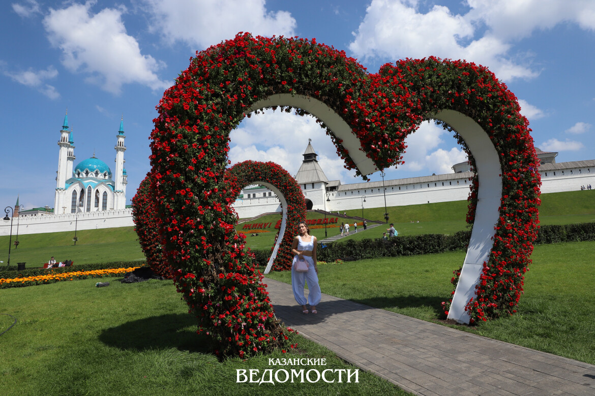 Более миллиона цветов - зеленый рекорд Казани