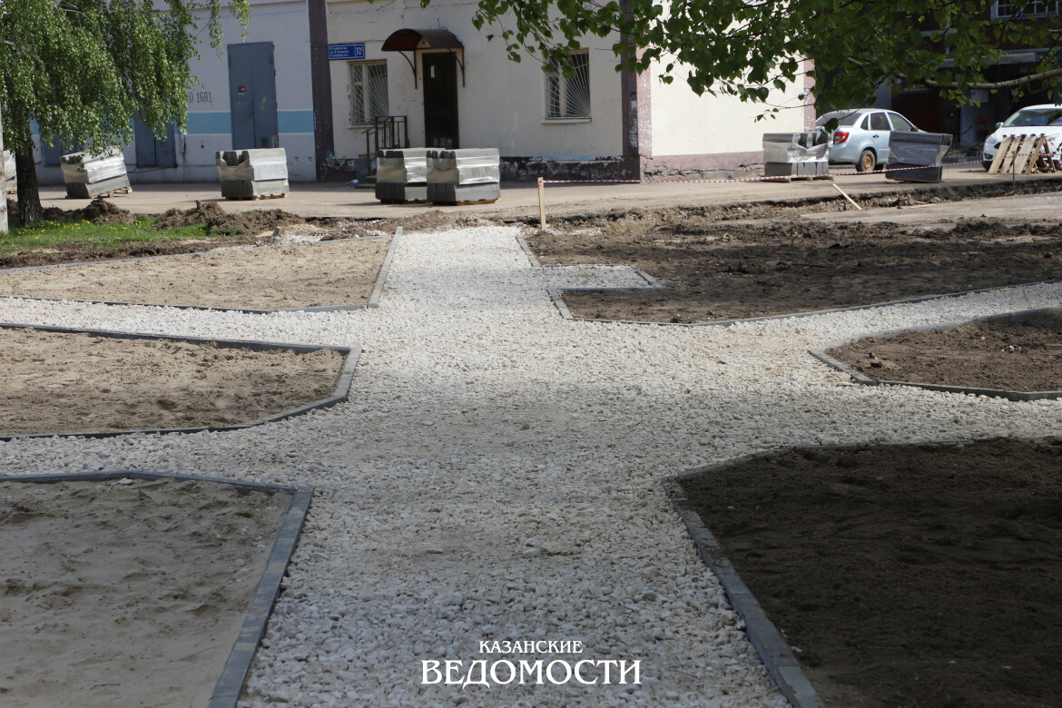 В РТ определили дворы, которые благоустроят в 2026 году: в списке 561 территория