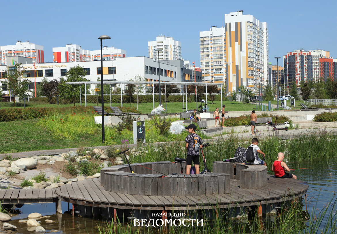 Парк «Салават Купере» - островок детства, рыбалки и семейного уюта