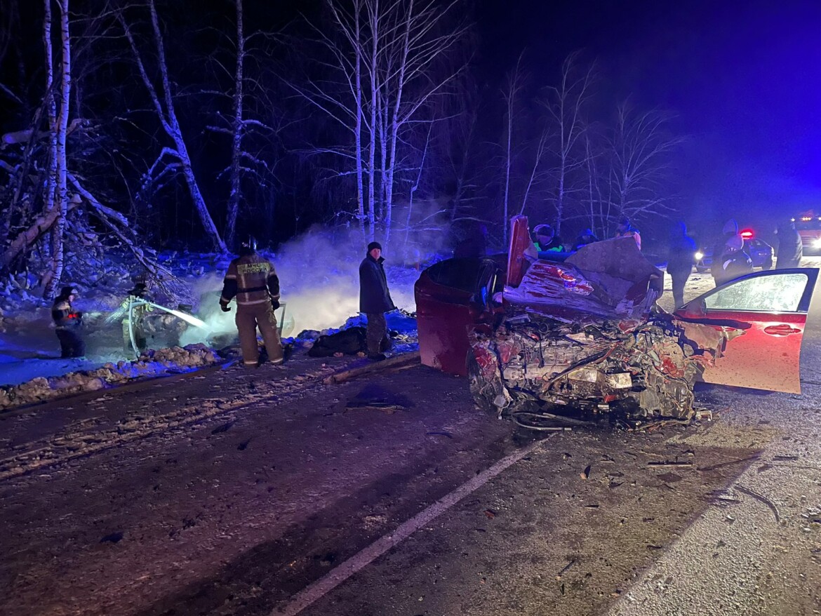 В Бугульминском районе Татарстана на трассе в ДТП погибли 2 человека |  17.01.2023 | Казань - БезФормата