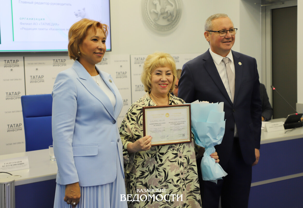 Главный релактор «КВ» Венера Якупова занесена на Электронную доску почета РТ