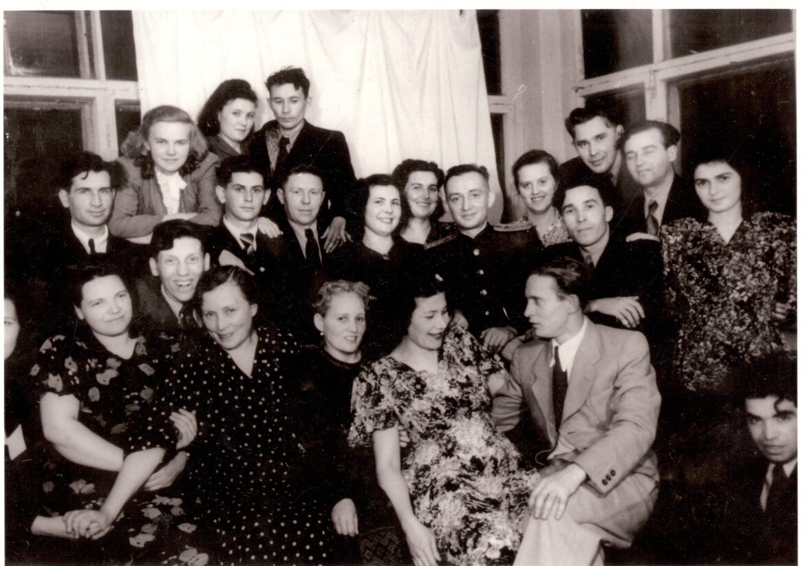 Коллектив редакции газеты «Комсомолец Татарии», 1955 год
