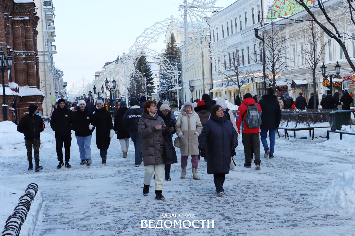 «Царь горы» , 91-летняя Сююмбике на лыжах и котики. Кого можно встретить в новогодней Казани
