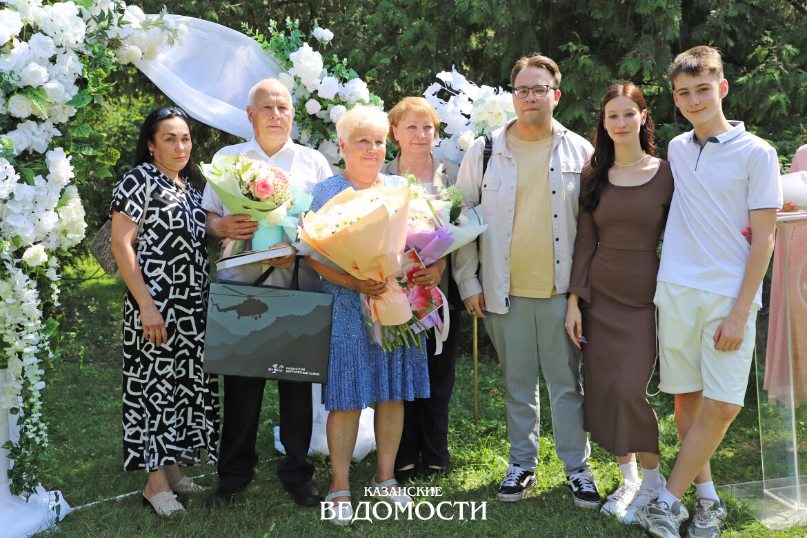 Золотые пары Казани поделились секретами крепкого семейного союза (фоторепортаж)
