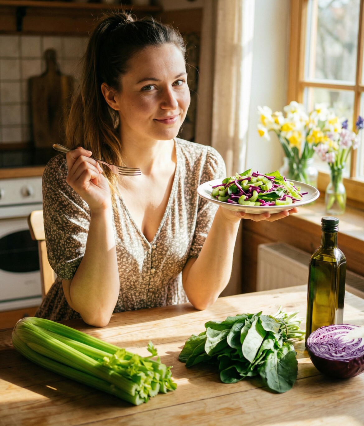 Витаминные салаты: что лучше подать к столу?