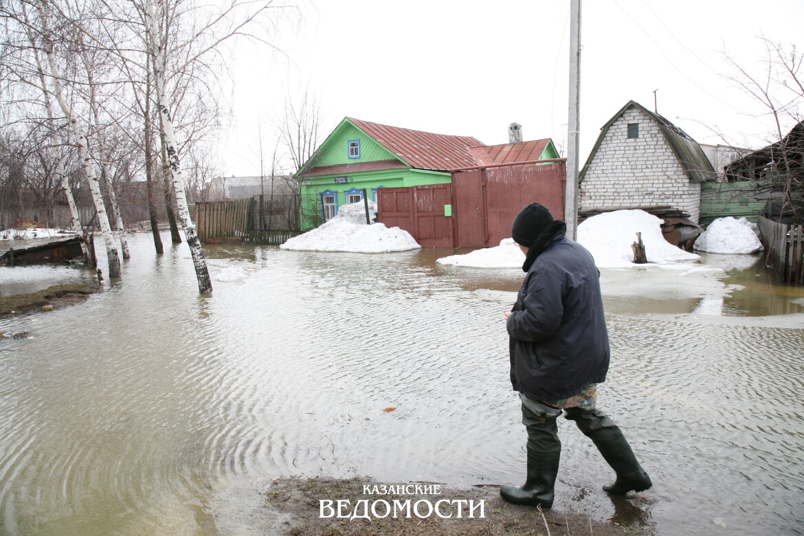 Казань готовится к паводку