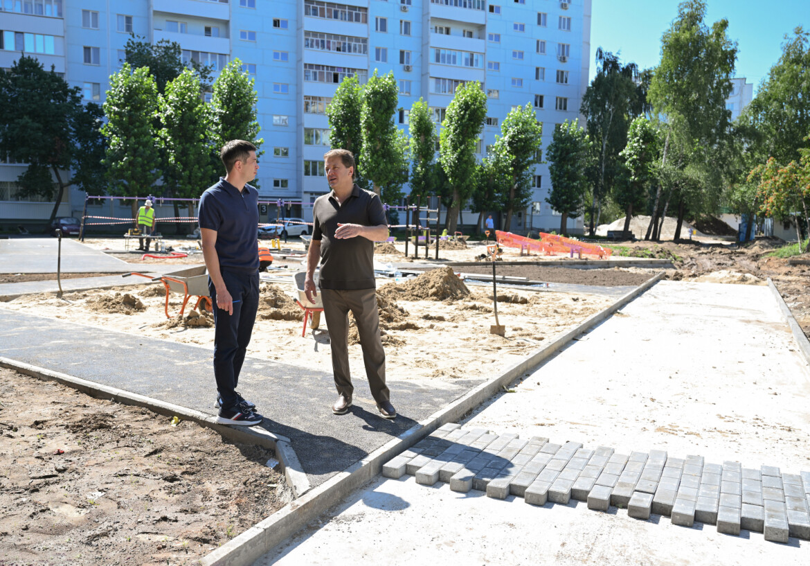 Дворы Казани преображаются с учетом пожеланий жителей