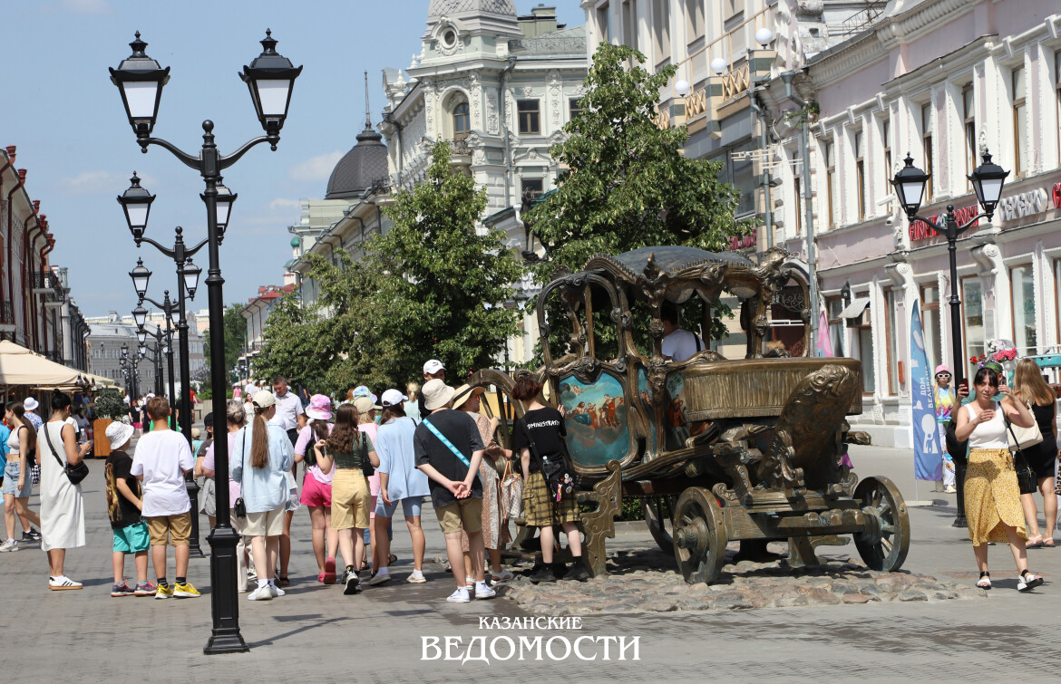 С начала года Казань приняла 3 млн туристов