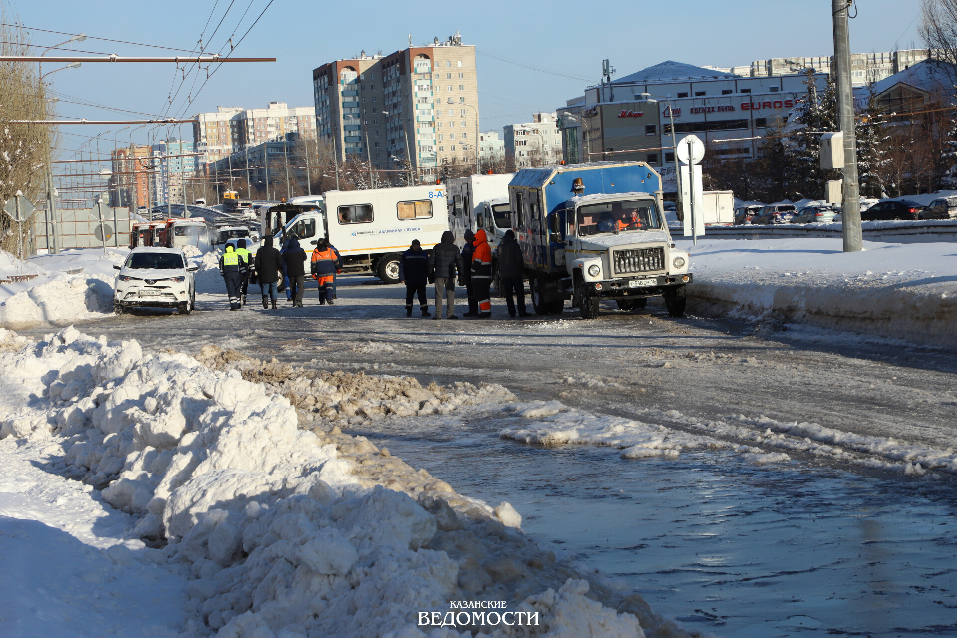 На Амирхана и Четаева вчера случился потоп