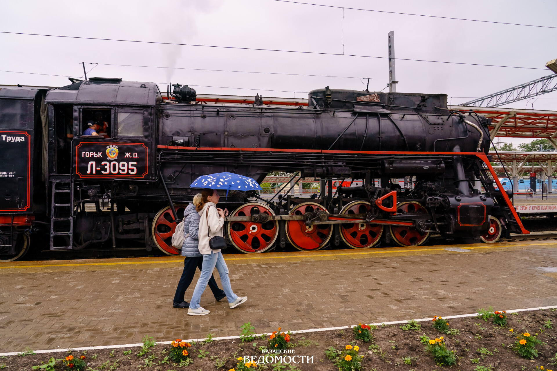 Ретро-туры на паровозе запустили в Татарстане