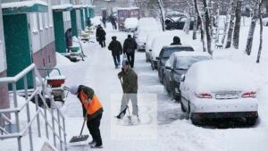 За сутки с улиц Казани вывезено более 2 тысяч тонн снега