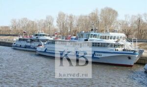  В Казани из речного порта запускают теплоходы в Болгар и Тетюши