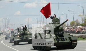 В Казани торжественный проход войск вживую увидят ветераны   