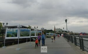 В Казани на Кремлевской набережной можно совершить путешествие по всей Волге