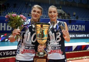 Волейболистки «Динамо-Ак Барс» выиграли Суперкубок страны