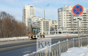 Снежное покрывало с улиц Казани убирали день и ночь