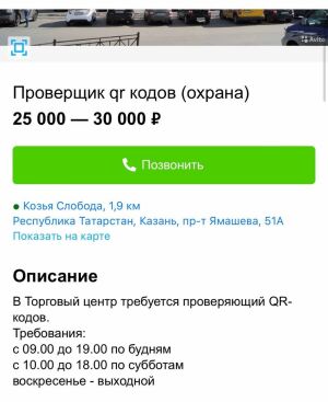 В Казани начали набирать «проверщиков QR-кодов»