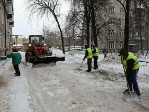 В Казани не хватает рабочей силы и водителей для уборки снега