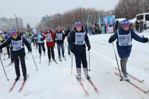 Более 20 тысяч казанцев вышли на «Лыжню России - 2021»