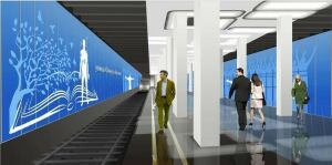 В Казани представили эскизы будущих станций метро второй ветки