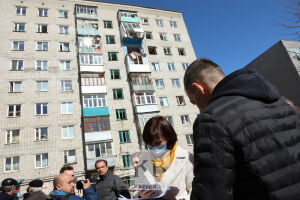 Власти Татарстана прорабатывают меры по восстановлению дома в Зеленодольске, в котором произошел взрыв 