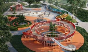 «Экзамен двухлетней работы»: в казанском микрорайоне «Салават Купере» открывают парк за полмиллиарда