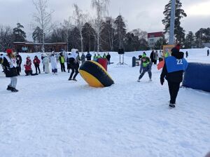 Лучшие в битве: в Казани прошел турнир по снежкам