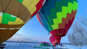Гонка на воздушных шарах длительностью в 10 часов завершилась на территории Татарстана