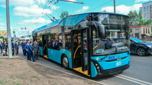 Первые бескондукторные валидаторы появятся в казанских троллейбусах в течение месяца