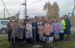 В Лаишевском районе появился Державинский сад