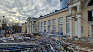 В здании бывшего аэровокзала в Казани воссоздают исторические перегородки