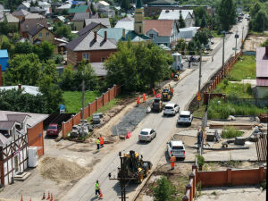 Ремонт дорог в Казани в самом разгаре
