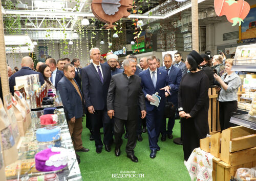 Рустам Минниханов посетил открытие международной халяль-ярмарки «Kazan Halal Market»