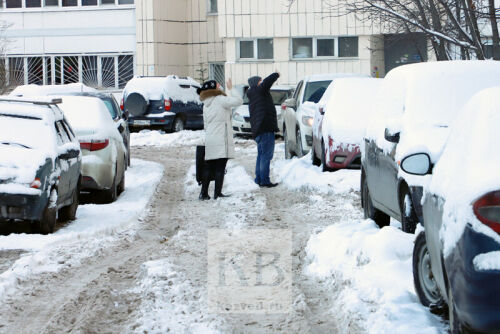 Уборка снега в Казани 