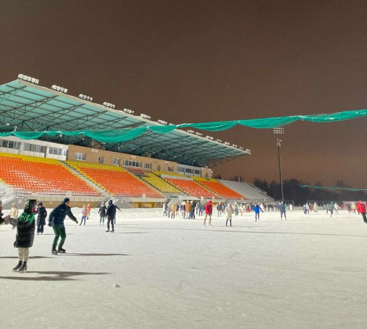 Каток в казани на набережной