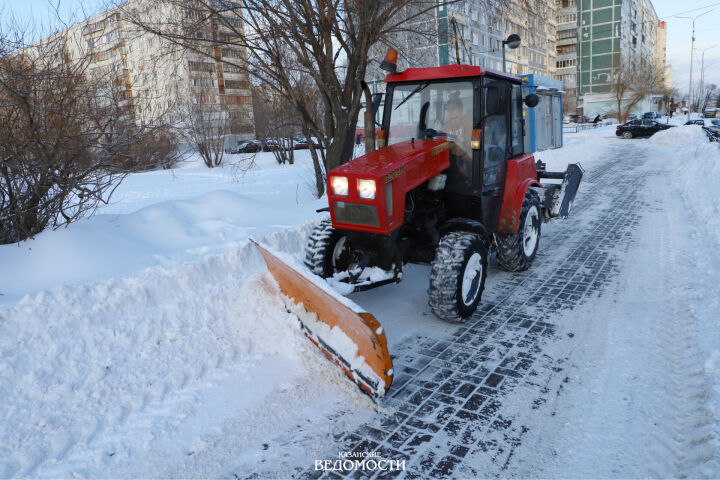 Казань готовится к снегопадам